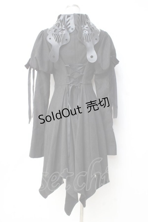 画像3: epetice / ハート型開口ワンピース  黒 Y-25-09-29-145-LO-OP-SZ-ZY (3)