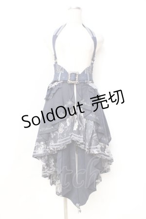 画像: Ozz oneste / pirates rose コルセット  紺 Y-25-09-29-149-OO-SK-AS-ZY