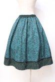 画像2: axes femme POETIQUE / 不思議の国のアリススカート  グリーン Y-25-09-29-153-AX-SK-SZ-ZY (2)