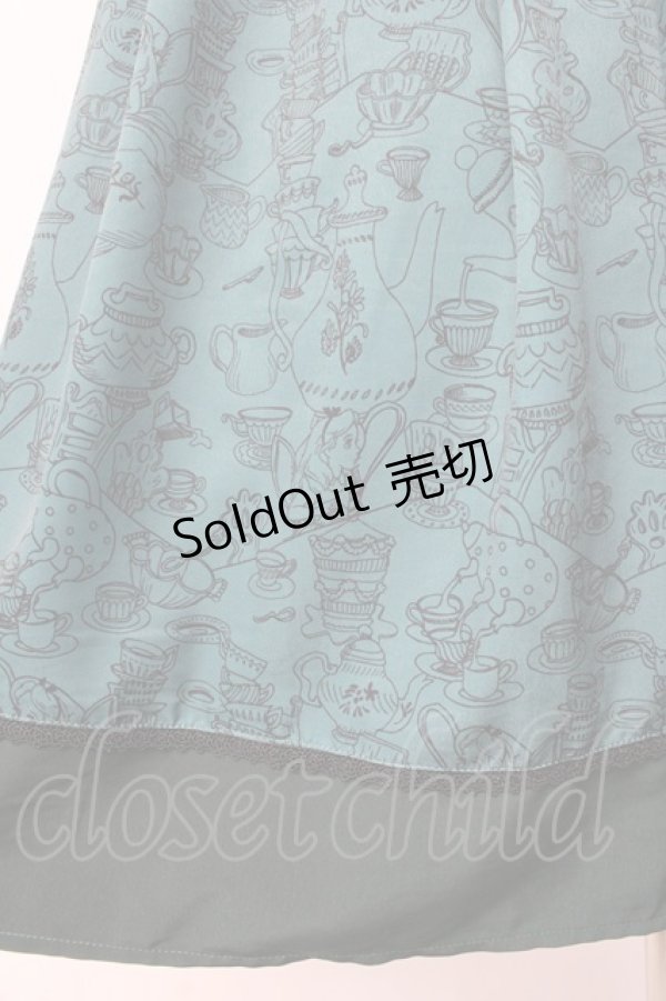 画像3: axes femme POETIQUE / 不思議の国のアリススカート  グリーン Y-25-09-29-153-AX-SK-SZ-ZY (3)