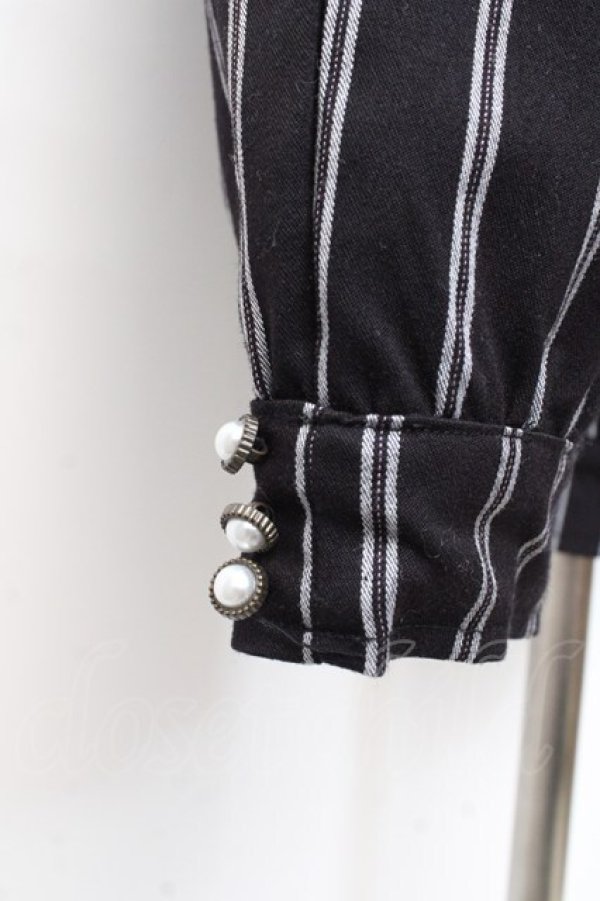 画像3: axes femme POETIQUE / サス付きハーフパンツ  黒 Y-25-09-29-156-AX-PA-SZ-ZI (3)