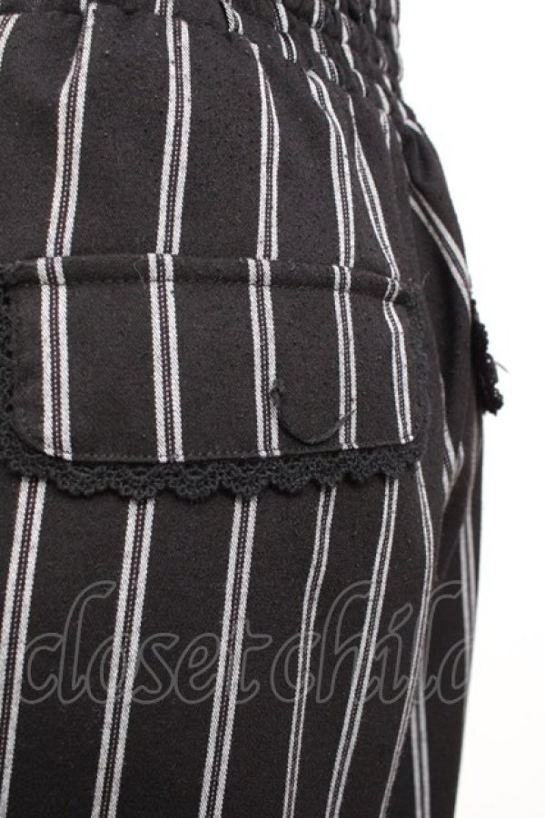 画像4: axes femme POETIQUE / サス付きハーフパンツ  黒 Y-25-09-29-156-AX-PA-SZ-ZI (4)