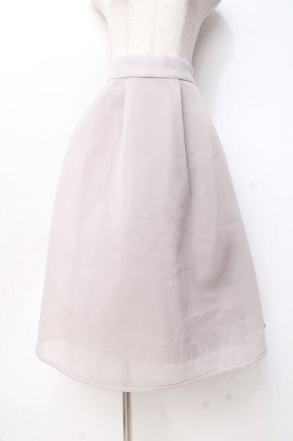 画像1: an another angelus / シアークリノリンスカート F ピンクベージュ Y-25-09-29-162-CA-SK-SZ-ZY (1)