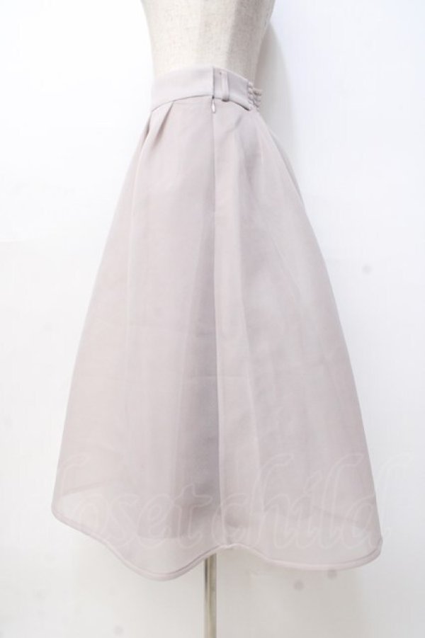 画像2: an another angelus / シアークリノリンスカート F ピンクベージュ Y-25-09-29-162-CA-SK-SZ-ZY (2)