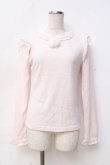 画像1: LIZ LISA / ポンポン付リブトップス 0 ピンク Y-25-09-29-182-LO-TO-SZ-ZI (1)