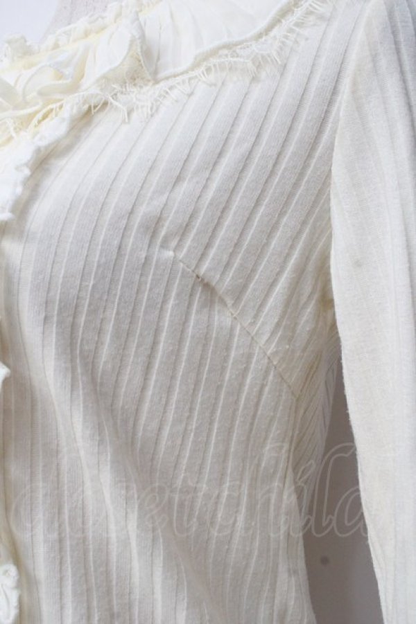 画像5: LIZ LISA / レース使いテレコトップス 0 生成り Y-25-09-29-183-LO-TO-SZ-ZY (5)