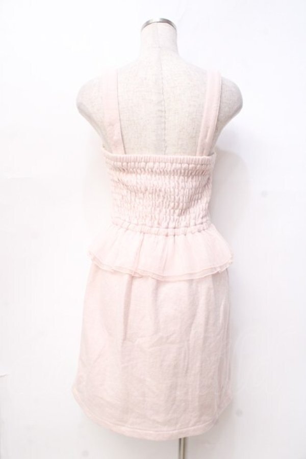 画像2: LIZ LISA / 配色ジャンスカ 0 ピンク Y-25-09-29-202-LO-OP-SZ-ZY (2)