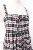 画像3: LIZ LISA doll / チェックワンピース  黒 Y-25-09-29-203-LO-OP-SZ-ZI (3)