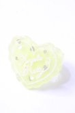 画像1: Angelic Pretty / トッピングハートリング  イエロー Y-25-09-29-028-AP-AC-SZ-ZY (1)