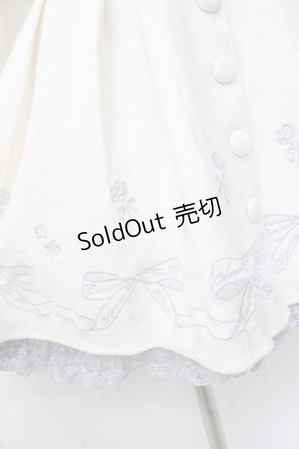 画像4: LIZ LISA / リボン刺繍ワンピース 0 オフ白 Y-25-09-29-206-LO-OP-SZ-ZI (4)