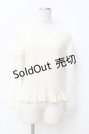 画像: LIZ LISA / 肩あきリボントップス 0 ベージュ Y-25-09-29-224-LO-TO-SZ-ZI