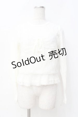 画像: LIZ LISA / ビスチェ×ニットソー 0 アイボリー Y-25-09-29-225-LO-TO-SZ-ZI