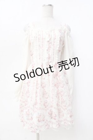 画像: LIZ LISA / レース花柄ワンピース 0 オフ白 Y-25-09-29-232-LO-OP-SZ-ZI