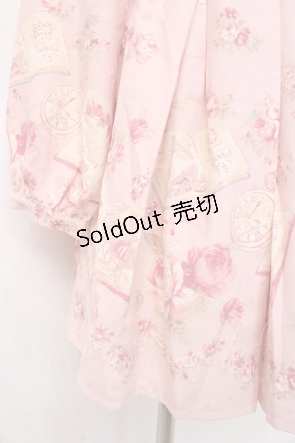 画像4: LIZ LISA / BOOK柄ワンピース 0 ピンク Y-25-09-29-239-LO-OP-SZ-ZI (4)