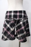 画像2: LIZ LISA / ツイード調チェック柄スカート 0 黒 Y-25-09-29-248-LO-SK-SZ-ZY (2)