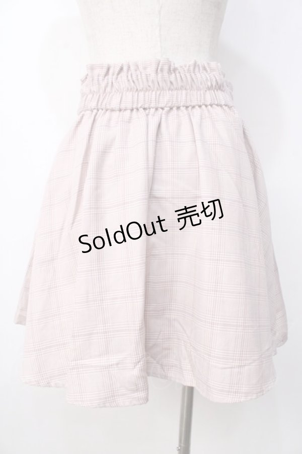 画像2: LIZ LISA / グレンチェック台形スカート 0 ピンク Y-25-09-29-274-LO-SK-SZ-ZI (2)