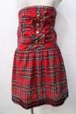 画像1: LIZ LISA doll / チェックワンピース  赤 Y-25-09-29-279-LO-OP-SZ-ZY (1)