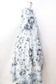 画像6: PINK HOUSE / ローズリースプリントワンピース  サックス Y-25-09-30-015-LO-OP-SZ-ZY (6)