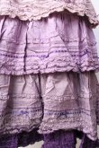 画像4: PINK HOUSE / 段々ピコフリルフリルスカート  紫 Y-25-09-30-016-LO-SK-SZ-ZY (4)
