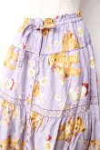 画像3: PINK HOUSE / ひな菊ロンドプリントスカート  ラベンダー Y-25-09-30-019-LO-SK-SZ-ZY (3)
