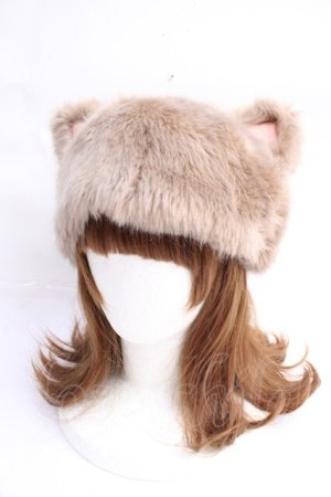 画像: MILK / ロシアン CAT HAT  ベージュ Y-25-10-03-039-ML-AC-SZ-ZY