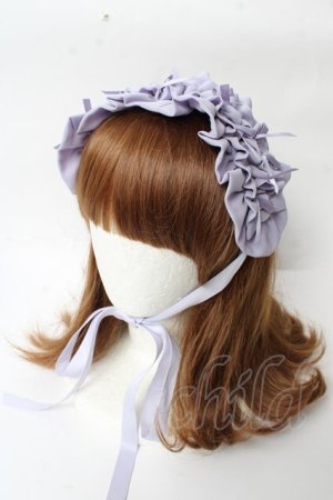 画像: axes femme kawaii / プチリボンヘッドドレス  ラベンダー Y-25-10-03-042-AX-AC-SZ-ZY