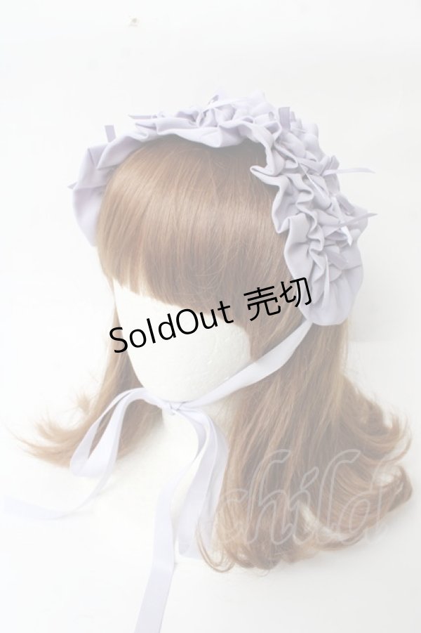 画像1: axes femme Kawaii / プチリボンヘッドドレス  ラベンダー Y-25-10-03-042-AX-AC-SZ-ZY (1)