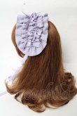 画像2: axes femme kawaii / プチリボンヘッドドレス  ラベンダー Y-25-10-03-042-AX-AC-SZ-ZY (2)
