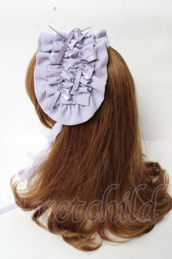 画像2: axes femme kawaii / プチリボンヘッドドレス  ラベンダー Y-25-10-03-042-AX-AC-SZ-ZY (2)
