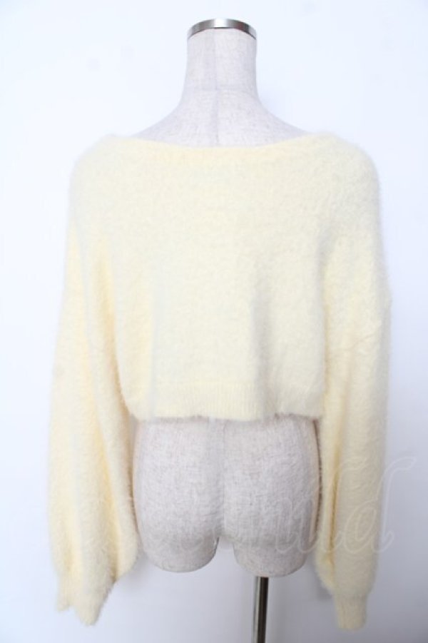 画像2: axes femme POETIQUE / フェイバリットカラーカーデ M クリーム Y-25-10-03-069-AX-TO-SZ-ZI (2)