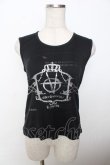 画像1: h.ANARCHY / プリントタンクトップ  黒 Y-25-10-03-084-HN-TO-SZ-ZY (1)