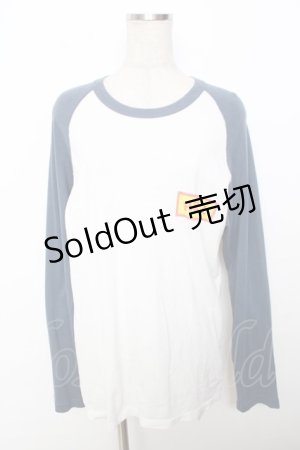 画像: HYSTERIC GLAMOUR / 長袖ラグランT  白 Y-25-10-03-089-PU-TS-SZ-ZY