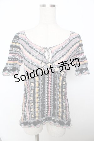画像: HYSTERIC GLAMOUR / ニット編みトップス   Y-25-10-03-092-PU-TO-SZ-ZY