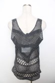 画像2: HYSTERIC GLAMOUR / メッシュタンクトップ  グレー Y-25-10-03-093-PU-TO-SZ-ZY (2)
