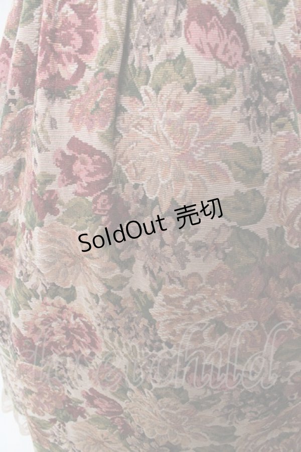 画像3: axes femme / ゴブラン織ジャンスカ M 茶 Y-25-10-03-111-AX-OP-SZ-ZI (3)