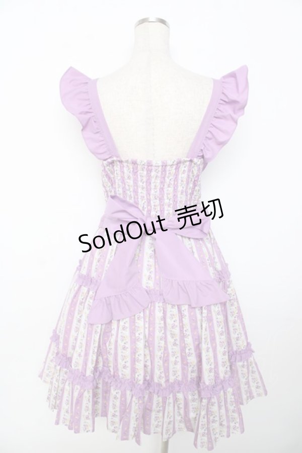 画像2: axes femme Kawaii / ハミングフローラジャンスカ M ラベンダー Y-25-10-03-124-AX-OP-SZ-ZI (2)