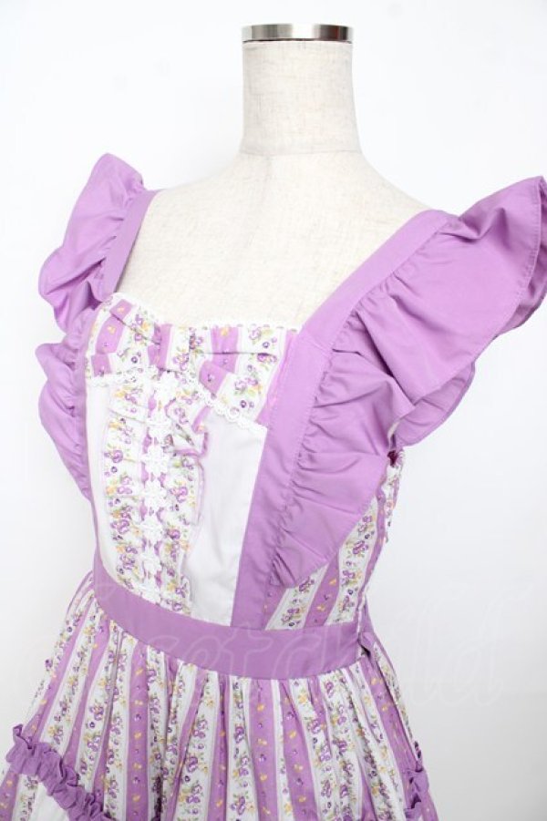 画像3: axes femme kawaii / ハミングフローラジャンスカ M ラベンダー Y-25-10-03-124-AX-OP-SZ-ZI (3)