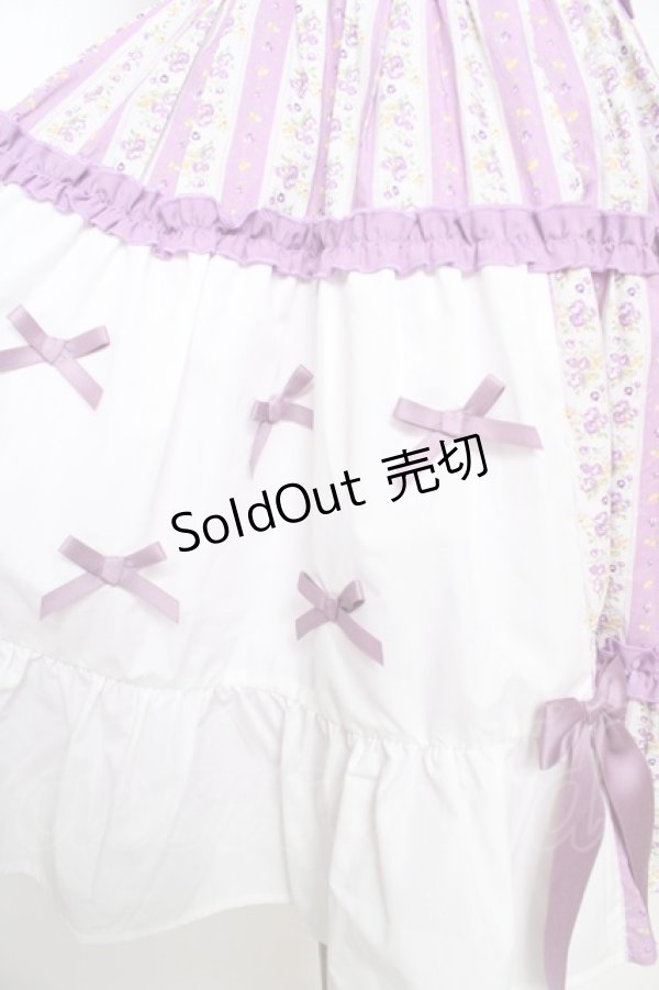 画像4: axes femme Kawaii / ハミングフローラジャンスカ M ラベンダー Y-25-10-03-124-AX-OP-SZ-ZI (4)