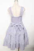 画像2: axes femme kawaii / プチリボンジャンパースカート M ラベンダー Y-25-10-03-125-AX-OP-SZ-ZI (2)