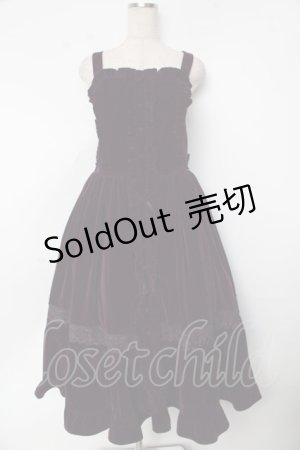 画像: axes femme kawaii / ベルベットドールジャンスカ  パープル Y-25-10-03-133-AX-OP-SZ-ZI