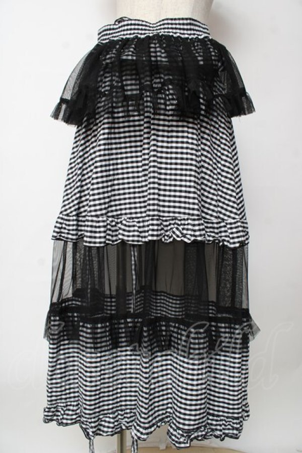 画像1: Fickle Bebe / フリルティアードワンピース F 黒 Y-25-10-03-169-0-OP-SZ-ZI (1)