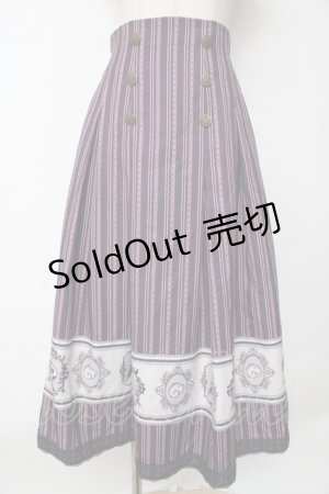 画像: axes femme / ディズニーヴィランズ/スカート  パープル Y-25-10-03-173-AX-SK-SZ-ZY
