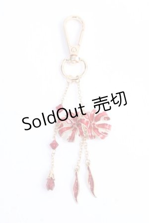画像: axes femme / 彼岸花バックチャーム   Y-25-10-03-004-AX-ZA-SZ-ZY
