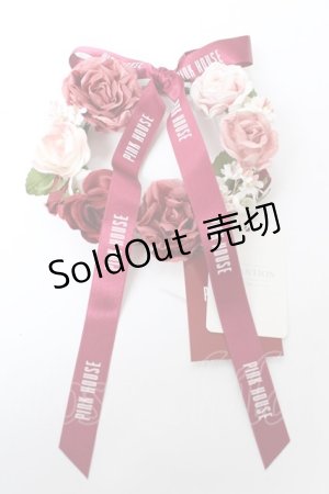画像: PINK HOUSE / ローズリースコサージュ  赤 Y-25-10-05-010-LO-ZA-SZ-ZY