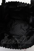 画像3: BABY,THE STARS SHINE BRIGHT / シュガーブーケ〜永遠の乙女の憧れ〜柄バケツ型Bag  黒 Y-25-10-05-112-BA-BG-SZ-ZY (3)