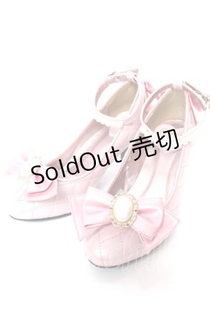 画像: Angelic Pretty / Victorian Ribbonシューズ S ピンク Y-25-10-05-121-AP-SH-SZ-ZY