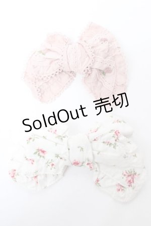 画像: PINK HOUSE / リボンブローチセット  ピンク Y-25-10-05-018-LO-ZA-SZ-ZY