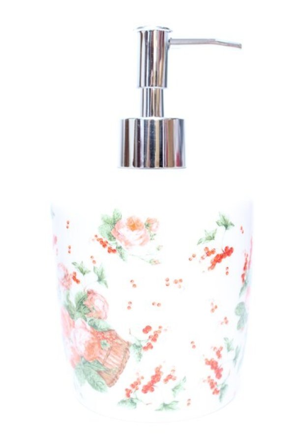 画像2: PINK HOUSE / エターナルローズ柄ソープディスペンサー   Y-25-10-05-043-LO-ZA-SZ-ZY (2)