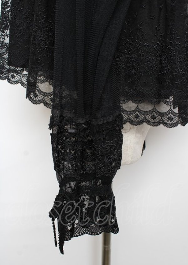 PINK HOUSE / ドットチュール×オリジナルローズチュールレース