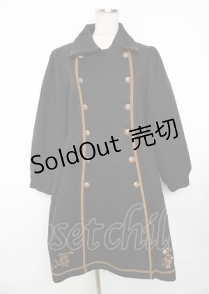 画像: axes femme POETIQUE / ふしぎの国のアリスコート  黒 Y-25-10-06-074-AX-CO-SZ-ZI